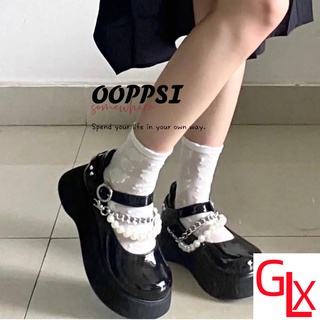 Giày Da Lolita Đế Dày Nâng Chiều Cao Phong Cách Thời Trang Nhật Bản 2022 Cho Nữ