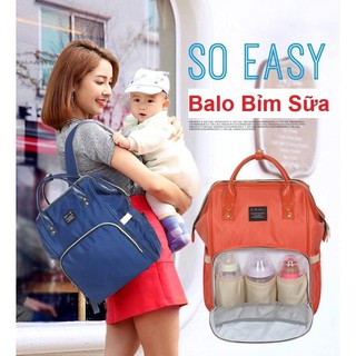 Combo balo bỉm sữa