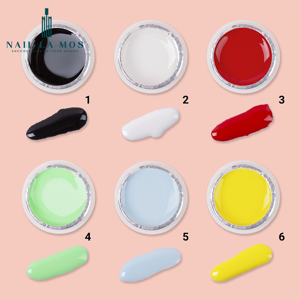 Set gel vẽ móng tạo loang 12 màu lên màu chuẩn đẹp