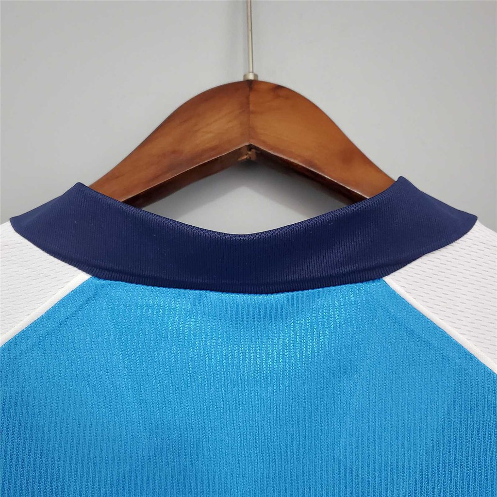 Áo Bóng Đá Đội Tuyển Manchester City 99-01 Phong Cách Retro