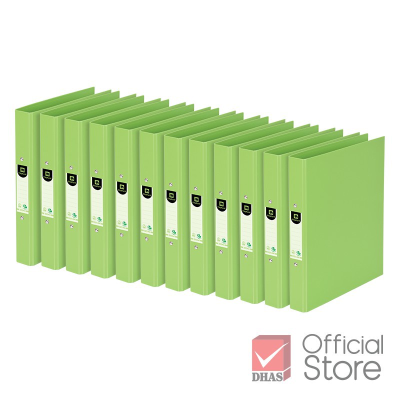 Bìa còng A4 loại 2 nhẫn chống nước kẹp lưu trữ hồ sơ Elephant A4-221 rộng 3.5cm FREE SHIP