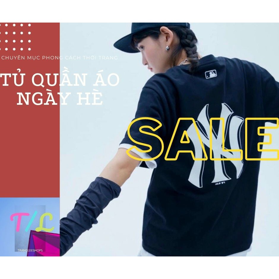 𝑮𝒊𝒂́ 𝑯𝒖̉𝒚 𝑫𝒊𝒆̣̂𝒕 𝑺𝒉𝒐𝒑 𝑴𝒐̛́𝒊💥Bán hàng kiếm tương tác Áo Thun họa tiết in logo NY 5 màu cá tính💥full tem tag