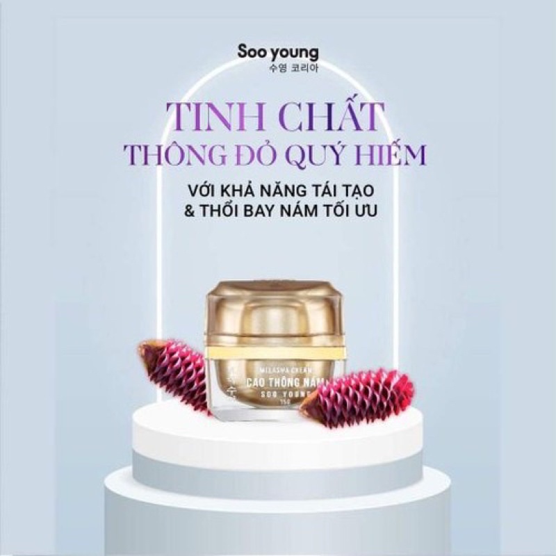 Kem cao thông nám Soo young Chính Hãng