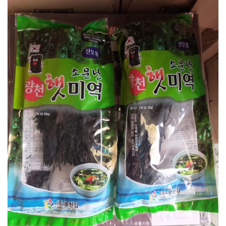 Rong biển khô nấu canh Deasang nhập khẩu Hàn Quốc 50g