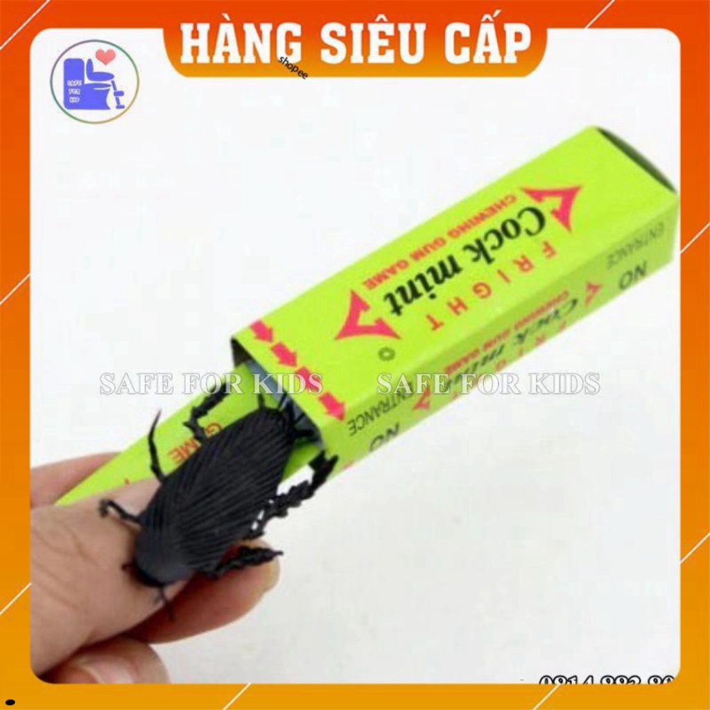 Đồ Chơi Troll Độc Đáo - Kẹo Cao Su Giả Chú Gián Trong Hộp
