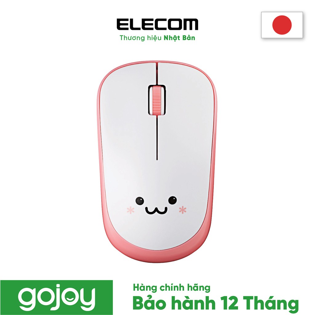 Chuột không dây yên tĩnh dễ thương ELECOM M-IR07DRS chính hãng - Bảo hành 12 tháng