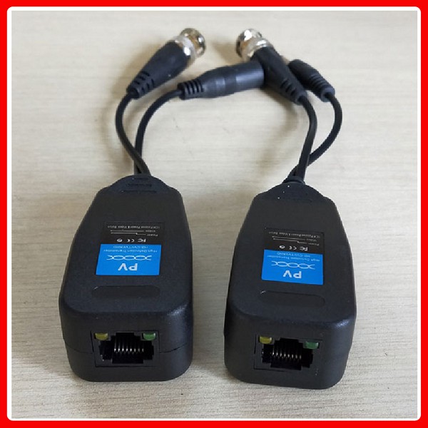 Jack Chuyển Đổi Cáp Đồng Trục Sang Cáp Mạng RJ45