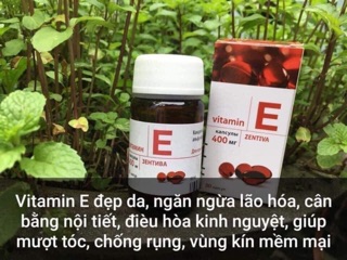 Vien uong Vitamin e đỏ nga