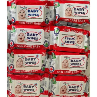 Khăn giấy ướt baby wipes bịch 80g