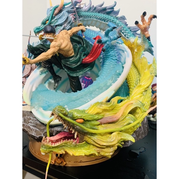 MÔ HÌNH ZORO TAM LONG CAO 50CM SIÊU TO 2 ĐẦU- MÔ HÌNH VIỆT NAM
