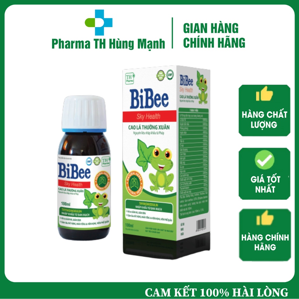 Th Pharma Bibee Sky Health Cao Lá Thường Xuân Lọ 100ml