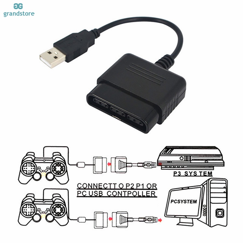 Cáp chuyển đổi USB cho PS2 PS3 PC Video Game
