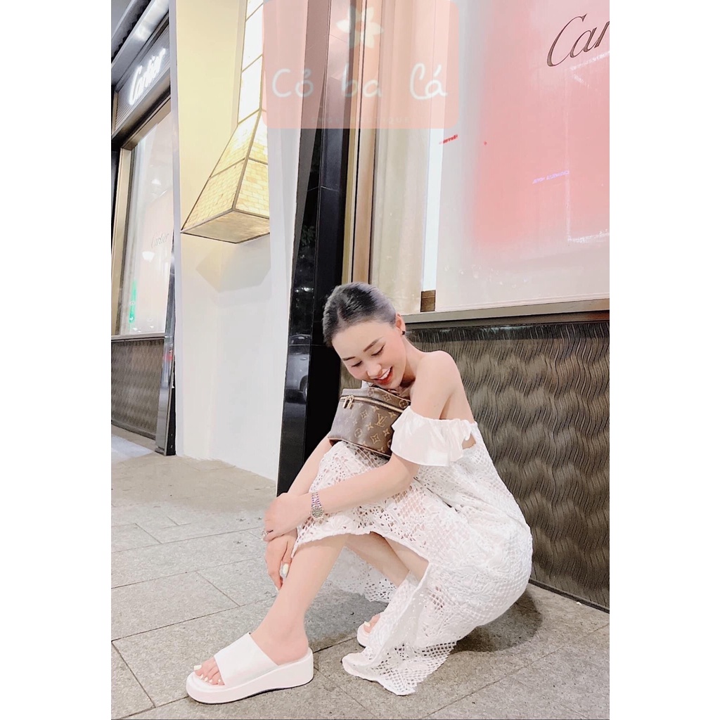 DÉP NỮ COBALA SHOES - DÉP BÁNH MÌ THỜI TRANG BẢN NGANG ULZZANG ĐẾ BẰNG D22030900 D21101300