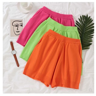 Quần short len nữ thời trang Hàn Quốc
