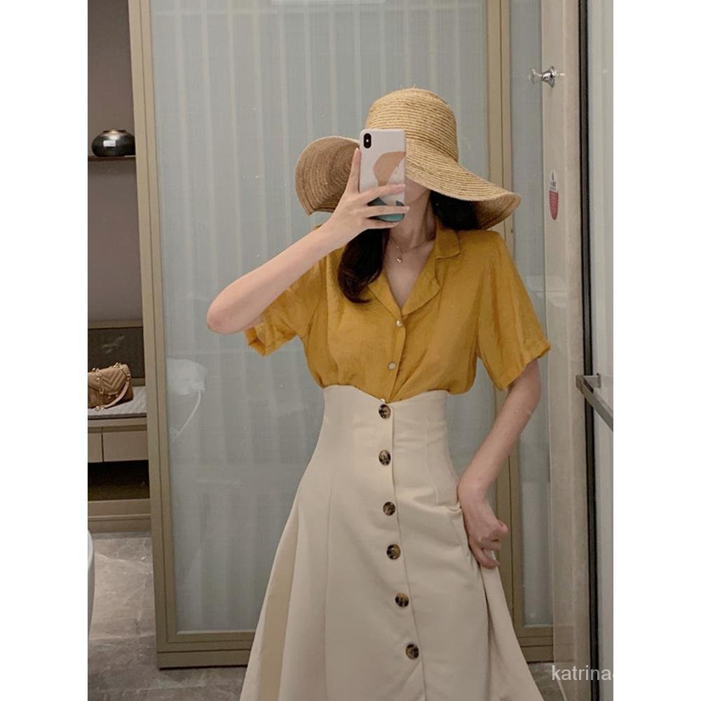 Set Đồ Hai Mảnh Mùa Hè Thanh Lịch Cổ Điển Kiểu Mới Cho Nữ