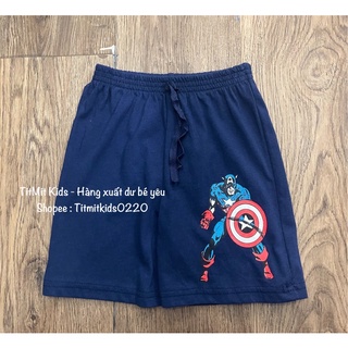 Quần short cotton HM bé trai siêu nhân