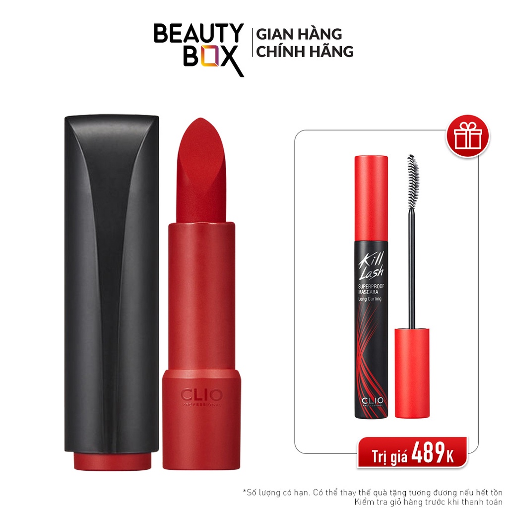 Son Thỏi Clio Rouge Heel Velvet 3.4g