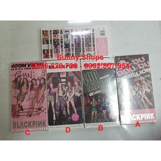 Hộp Postcard hình nhóm nhạc BlackPink nhiều mẫu (cập nhật thường xuyên)