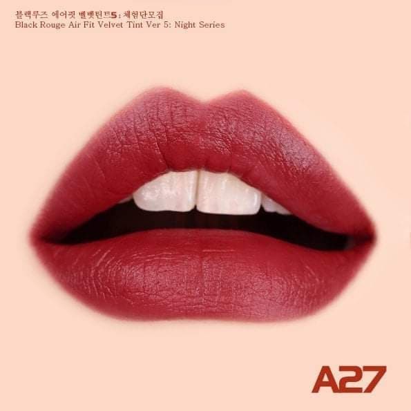 Son Black Rouge Son kem Lì Air Fit Velvet Ver5 + Ver6 [Chuẩn Auth] | BigBuy360 - bigbuy360.vn