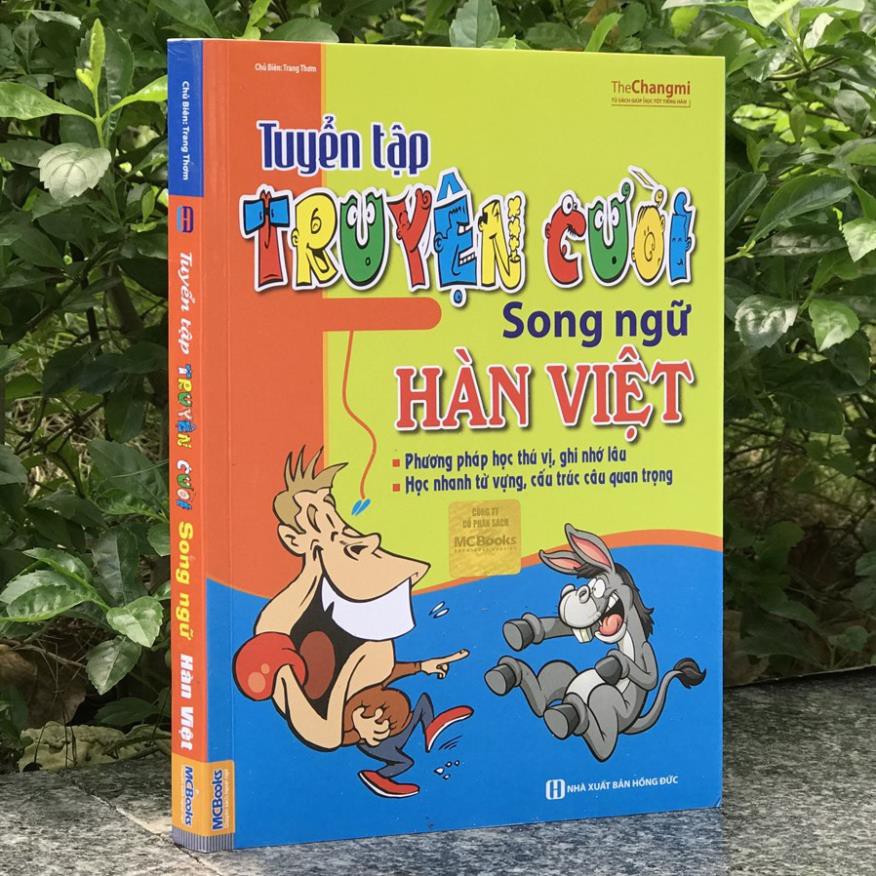 Sách - Tuyển Tập Truyện Cười Song Ngữ Hàn - Việt
