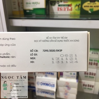 BỔ SUNG SẮT FERYTONIC TRAPHACO [Ảnh thật]