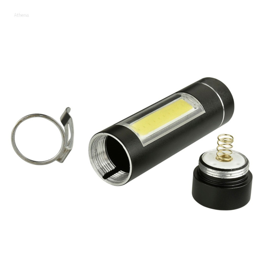 Đèn Pin LED Mini COB 14500/AA Bỏ Túi