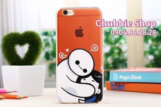 Ốp Iphone 6/6Plus Baymax Siêu Cute