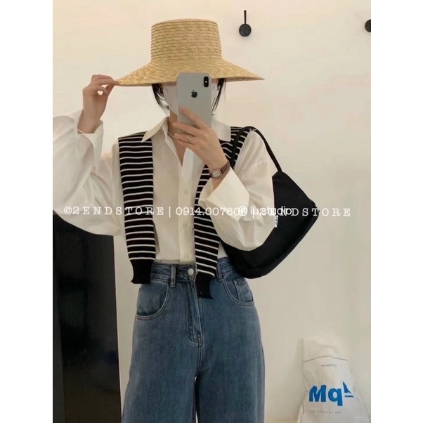 2END | Khăn choàng len MTG kiểu retro Hàn Quốc
