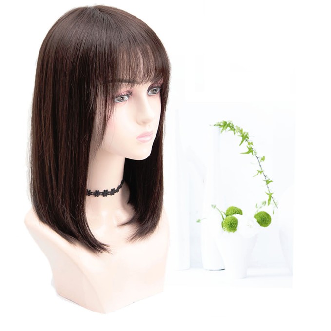 [Mã BMBAU300 giảm 7% đơn 499K] Tóc Giả Cúp Ngang Vai TGT-014 [ WINA ] 100% Tóc Thật 40cm