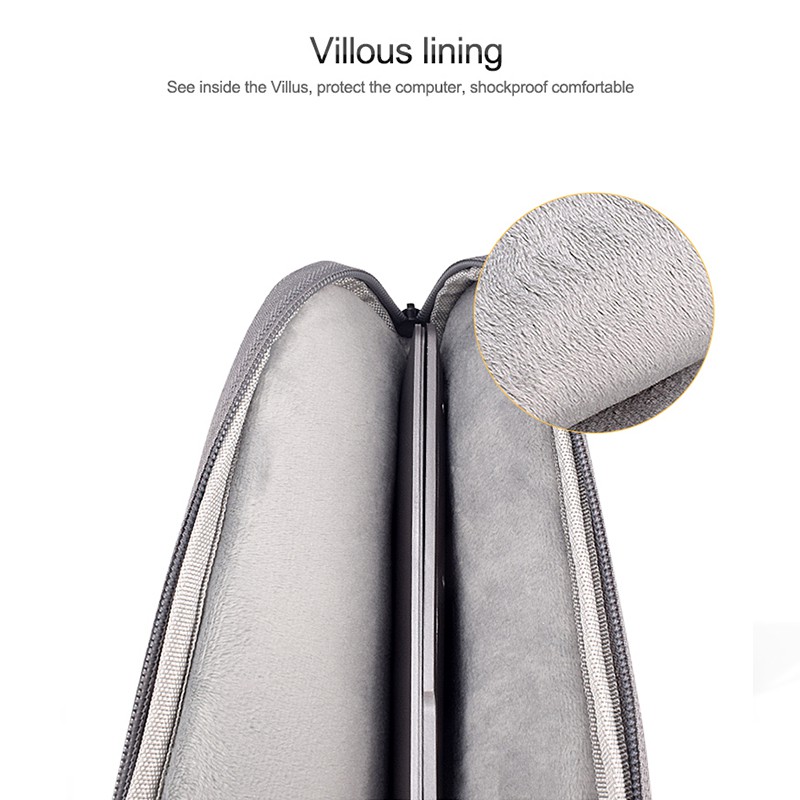 Túi đựng laptop Evertoner chống thấm nước cho Macbook Air Pro HP Xiaomi 13.3 14 15 15.6 inch