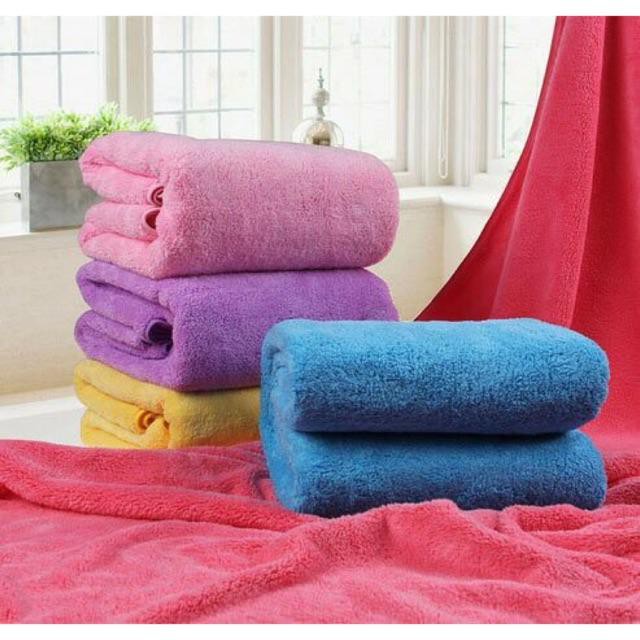 Khăn bông tắm cao cấp siêu mềm cho da nhạy cảm