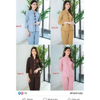 đồ lam đi chùa (mẫu cổ tàu )