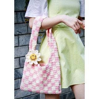 Túi Đeo Patchwork Crochet Mini Bag.