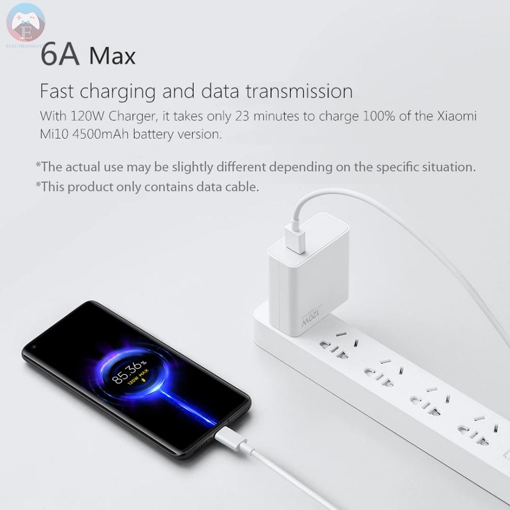 Cáp sạc nhanh 6a Usb Type C thích hợp cho Xiaomi / Samsung / Huawei