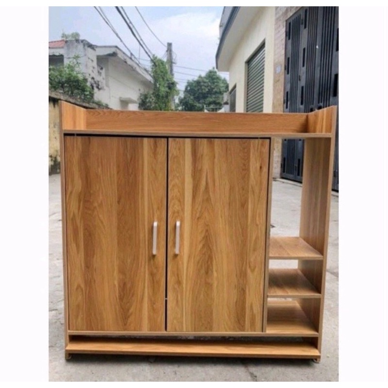 HỎA TỐC >> SALE Tủ gỗ để giày dép 2 cánh cửa đa năng