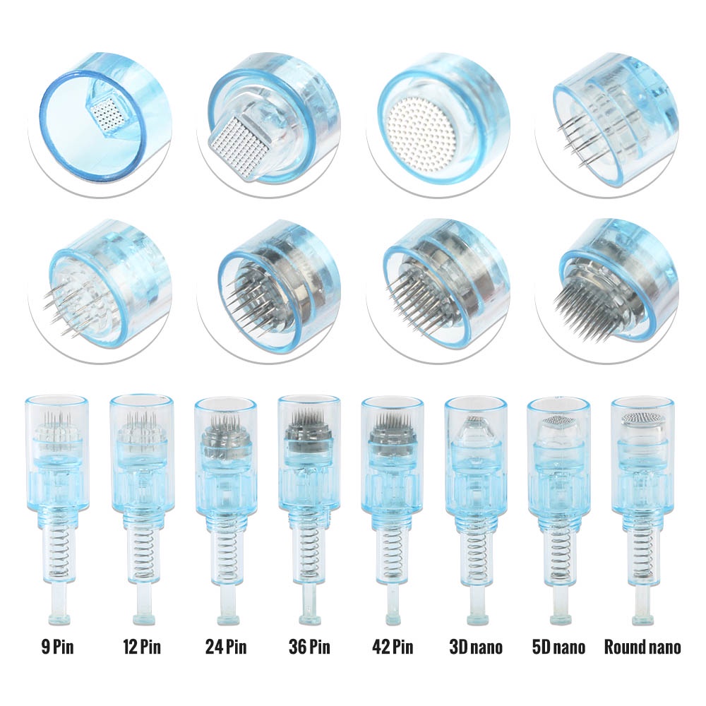 Set 10 kim SUOLAER cho máy lăn kim Nano Derma Pen M8/X5 16 Pin / 11 Pin / 36 Pin / 5D