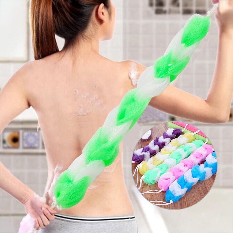 1 Dây Đai Lưới Tẩy Tế Bào Chết Toàn Thân Mềm Mại Tiện Dụng