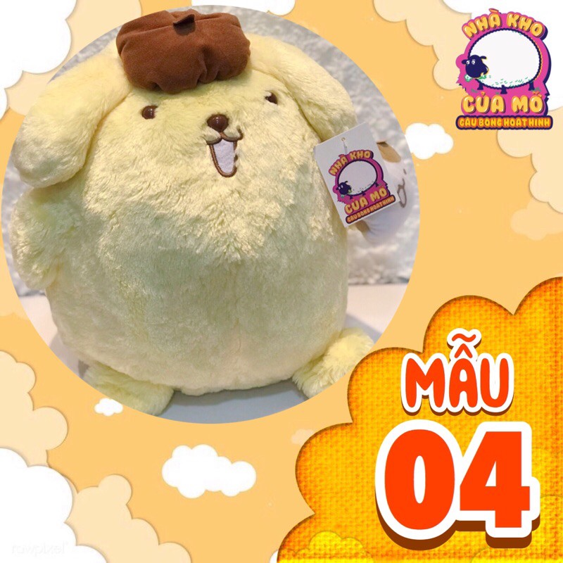 Gấu Bông Nhật Bản PomPom Purin/ Gấu Bông Đẹp Cho Bạn Gái Chính Hãng