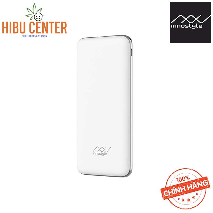 [Tinh Tế] Pin Sạc Dự Phòng Innostyle Powergo Pro 10000Mah PD 18W + QC3.0 18W IP18PDWHT - Follow HIBUCENTER Giảm 5%