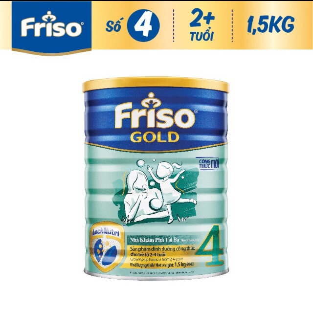 Sữa bột FRISO GOLD 4 1400G ( mẫu mới )