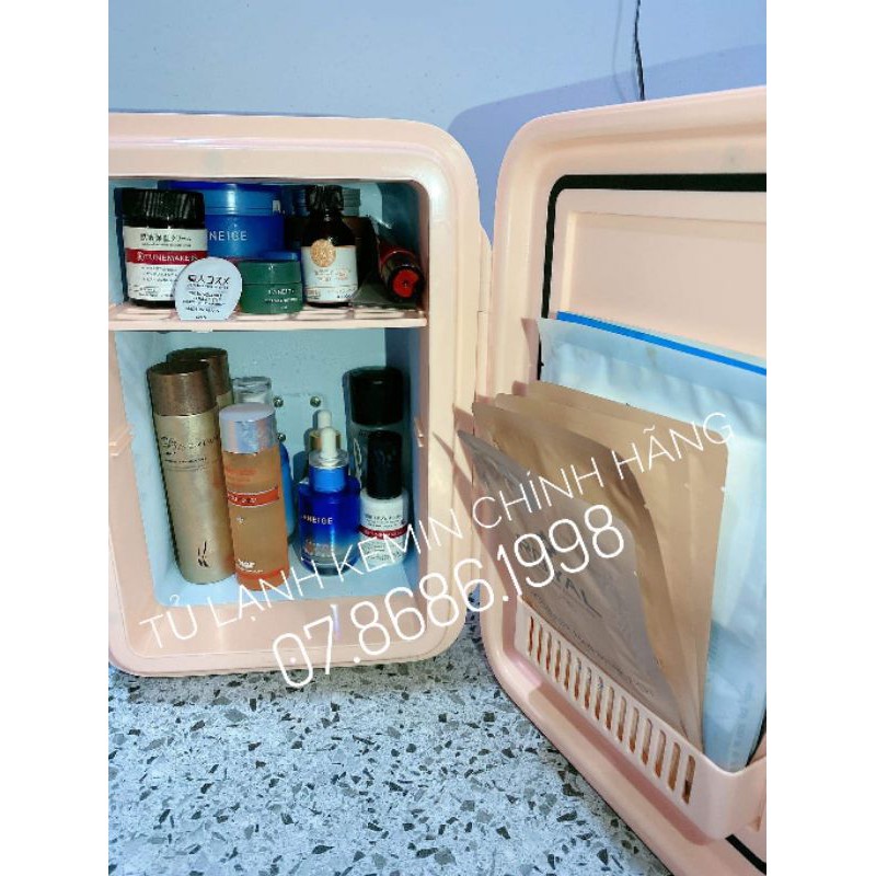 Tủ lạnh mini kemin 10L  bảo hành chính hãng