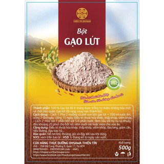 [Mua 5 Giảm 5%] Bột gạo lứt gói 500g