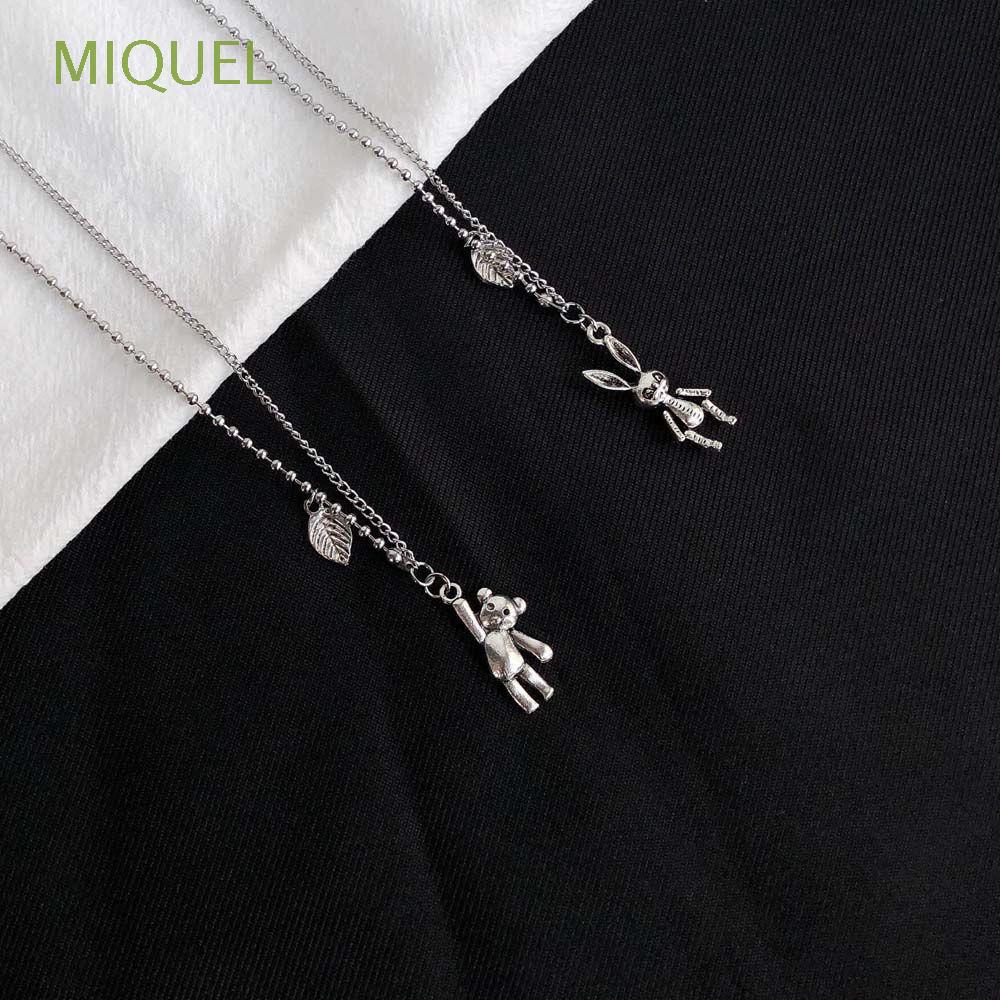 Vòng Cổ Choker Bằng Hợp Kim Mặt Hình Thỏ Phong Cách Hàn Quốc Thời Trang Cho Nữ