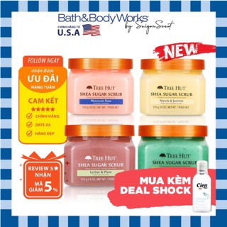 Tẩy Tế Bào Chết Body Tree Hut Shea Sugar Scrub 510g