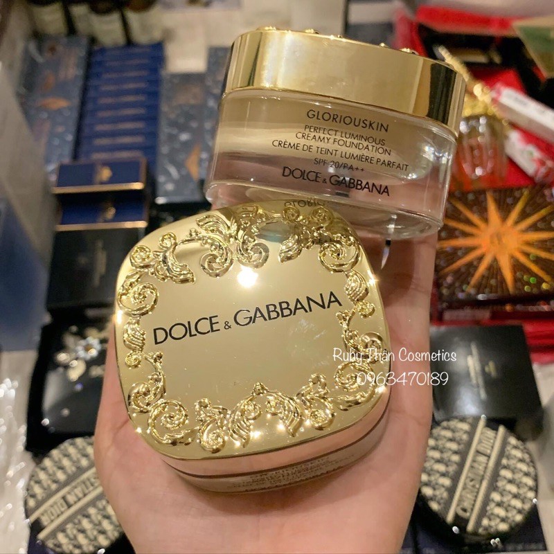 Kem Nền Dolce &amp; Gabbana D&amp;G Gloriouskin Perfect Luminious Creamy Foundation (Full box 30ml)