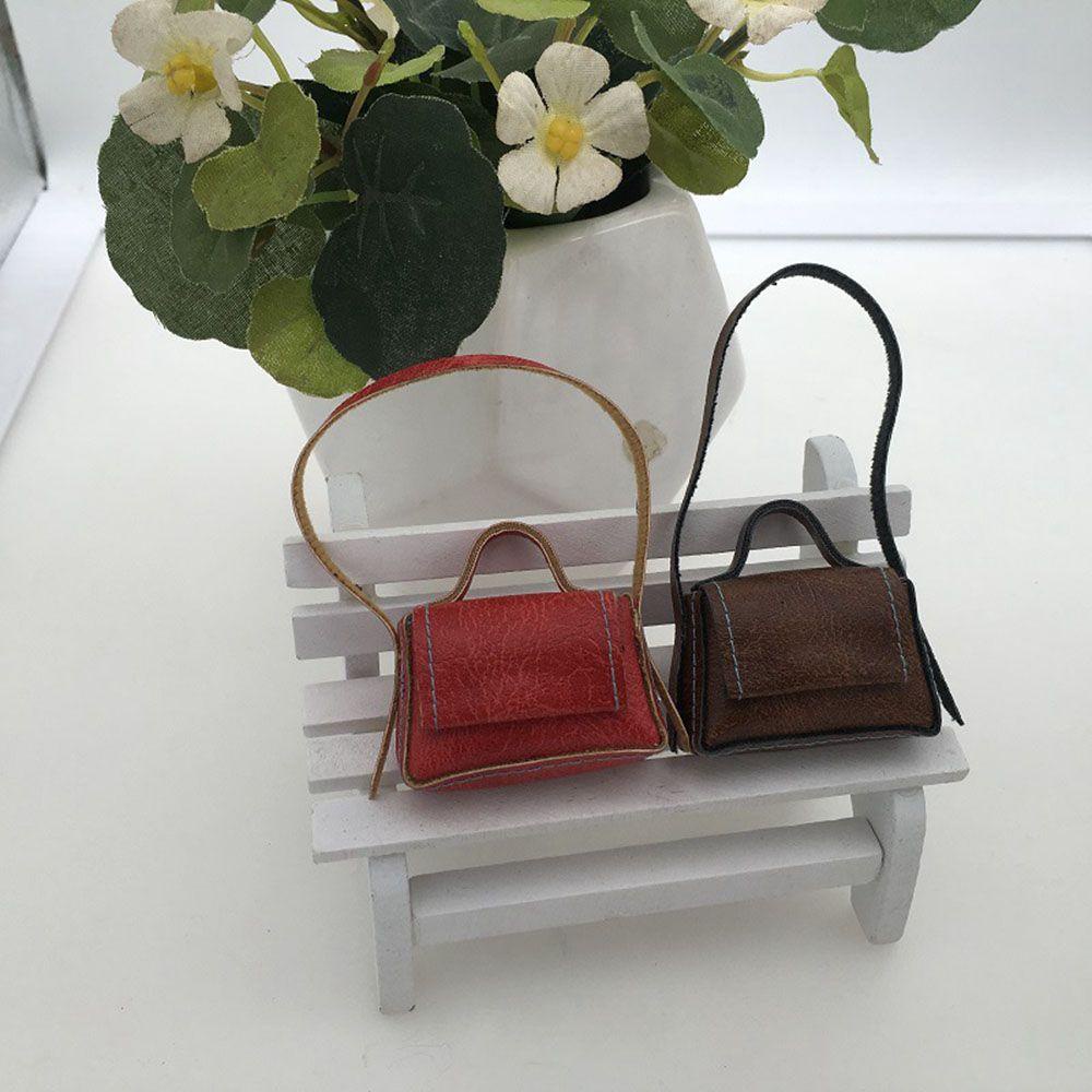 Túi Da PU Đeo Chéo Màu Sắc Cầu Vồng Xinh Xắn Dành Cho Búp Bê 1 / 6