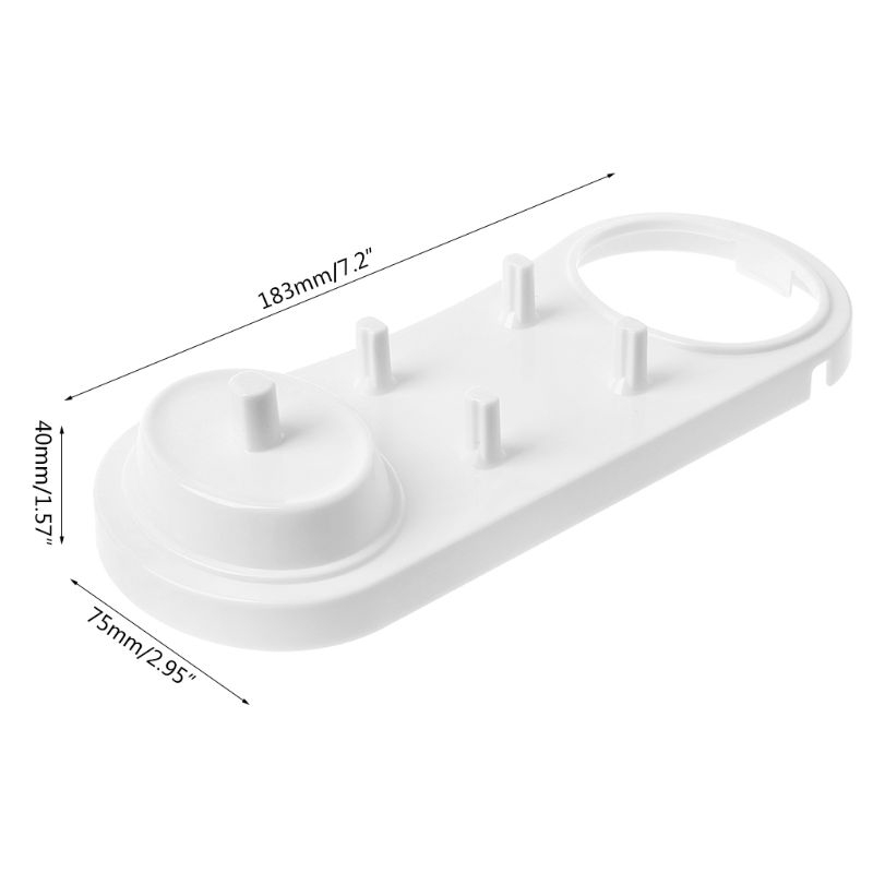 Giá Treo Bàn Chải Đánh Răng Điện 4 Đầu