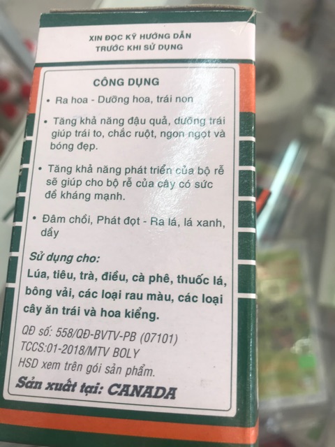 Phân hữu cơ thiên nhiên Rong biển- gói 10 gam