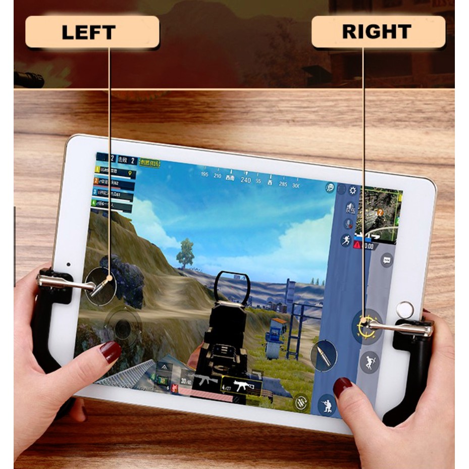 [Freeship toàn quốc] Tay cầm chơi game ipad &amp; Máy tính bảng - Tay cầm H2 nâng cấp