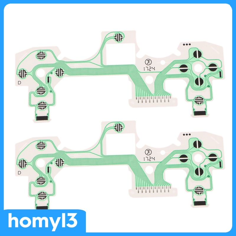 2x Button Ribbon Circuit Board Film for Sony PS4 Controller Dualshock 4 5.0